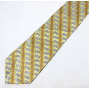 Alfani Men's Necktie gold and silver